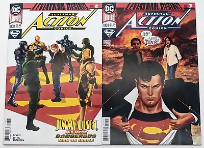 Buy Superman: Action Comics #1008 #1009 VF/NM Bendis Epting DC Comics • 7.88£