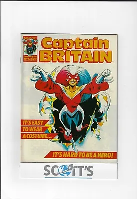 Buy Captain Britain  #13  Vf  1986  1st Full Betsy Braddock (psylocke)  • 150£