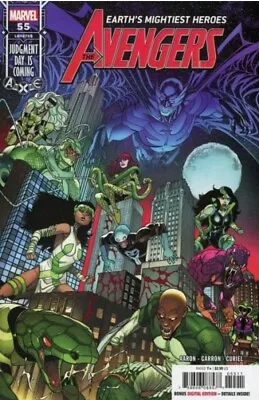 Buy Avengers #55 Regular Javier Garron Cover A Marvel Comic READ DESCRIPTION  • 3.99£