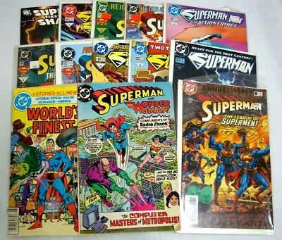 Buy Lot Of 16 Superman Comic Books Various DC Comics Uncertified Ungraded • 10.27£