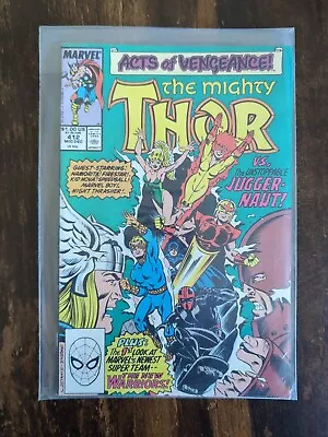 Buy The Mighty Thor No. 412 -*KEY ISSUE*- 1st Full Appearance Of The New Warriors  • 6£