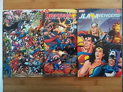 Buy JLA / Avengers #1 2 3 (of 4) George Perez Busiek DC Marvel Crossover Comic 2003 • 29.99£