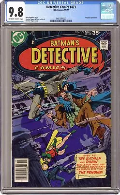 Buy Detective Comics #473 CGC 9.8 1977 1497684027 • 321.71£