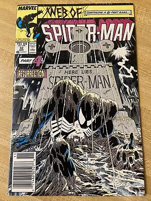 Buy 🔥 Marvel Comics Web Of Spider-Man Part 4 Of 6 November 1987 #32 NM NEWSSTAND • 47.97£