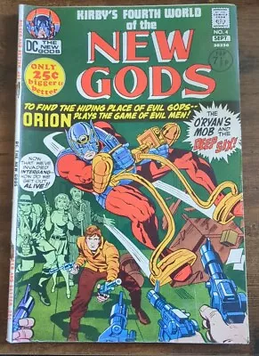 Buy New Gods #4 1971 1st App Esak. Jack Kirby Fourth World DC. VG • 7£