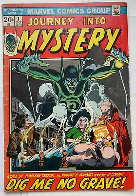 Buy Journey Into Mystery #1 -MARVEL COMICS 1972-** 1st App OF DEATH AS ENTITY** • 7.12£