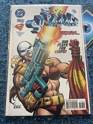 Buy Action Comics#718 1996 First Demolitia Dc Comics • 4£