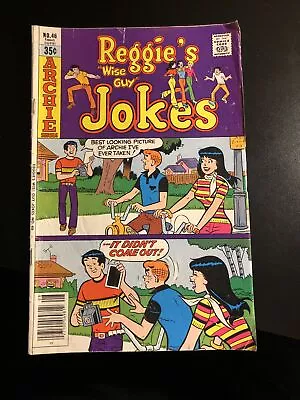 Buy Reggie's Wise Guy And Archie Jokes #46 Archie Comic 1978 #225 1976 Two Comics • 1.50£