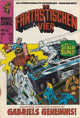 Buy The Fantastic Four # 118 - Silver Surfer - German Fantastic Four # 121  • 6.42£