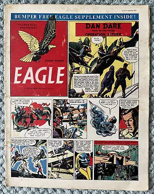 Buy Eagle Comic Vol 4 No 23, 11th September 1953 Dan Dare W/ Eagle Extra Supplement • 7.95£