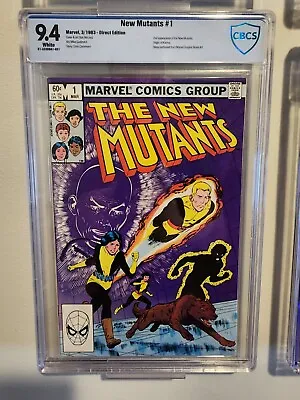 Buy New Mutants #1 CBCS 9.4 2nd New Mutants Origin Karma Not CGC 1983 • 39.37£