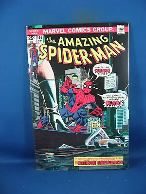Buy Amazing Spiderman 144  F Vf Cyclone  1975 • 19.79£