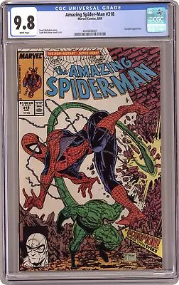 Buy Amazing Spider-Man #318 CGC 9.8 1989 4044644001 • 175.89£