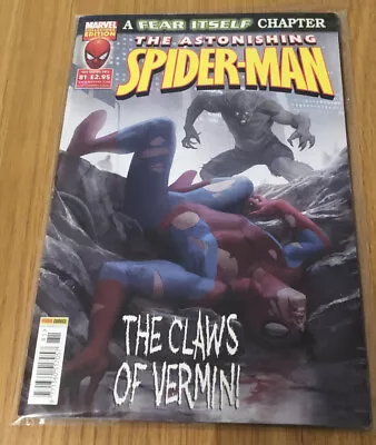 Buy THE ASTONISHING SPIDER-MAN #81 16th JANUARY 2013, The Claws Of Vermin! & BAGGED • 3.98£
