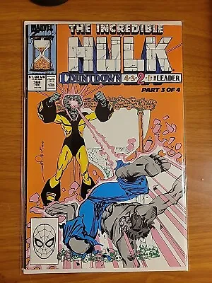 Buy VD -- Incredible Hulk #366 Marvel 1990 Key 1st Riot Squad Appearance • 3.95£