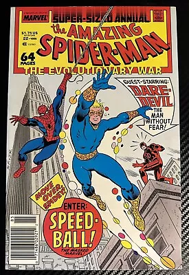 Buy Amazing Spider-Man Annual #22 (1988) 1st Appearance Of Speed-Ball • 11.88£