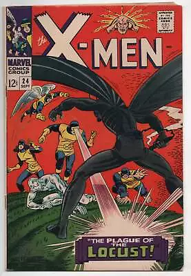Buy Uncanny X-Men 24 Marvel 1966 VG FN 1st Locust Roy Thomas Werner Roth • 59.38£