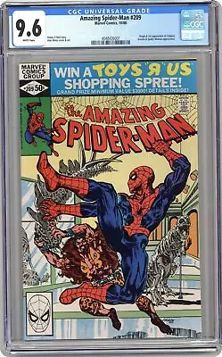 Buy Amazing Spider-Man #209D CGC 9.6 1980 4048426001 • 186.67£