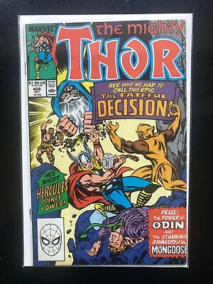 Buy The Mighty THOR #408  The Fateful Decision  1989 • 8.03£