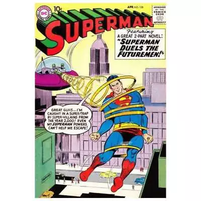 Buy Superman (1939 Series) #128 In Fine Minus Condition. DC Comics [t% • 139.15£
