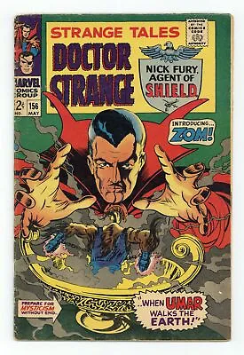 Buy Strange Tales #156 VG 4.0 1967 • 17.35£