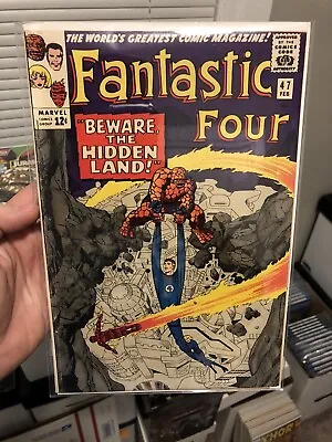 Buy Fantastic Four #47 Feb 1966 *the Inhumans! Marvel Silver Age-nice Copy! • 39.51£