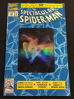 Buy Spectacular Spider-man 189 SILVER HOLOGRAM FOIL Origin Retold V 1 Vulture • 6.32£
