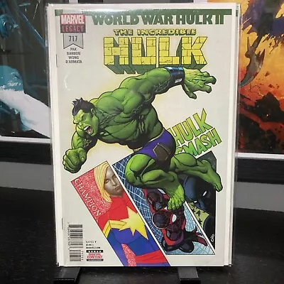Buy The Incredible Hulk #717 (2018) Marvel First Print Comic 1st Appearance Of Brawn • 5.95£