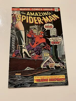 Buy Amazing Spider-Man #144 7.0 Fine/Very Fine / Clone Of Gwen Stacey / Hot Comic • 35.62£