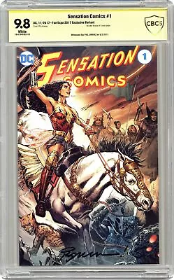 Buy Sensation Comics Reprints 1A CBCS 9.8 SS Phil Jimenez 2017 18-0794C8C-018 • 152.18£