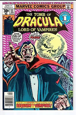 Buy Marvel TOMB OF DRACULA #55 1977 NM Vintage Comic • 13.89£