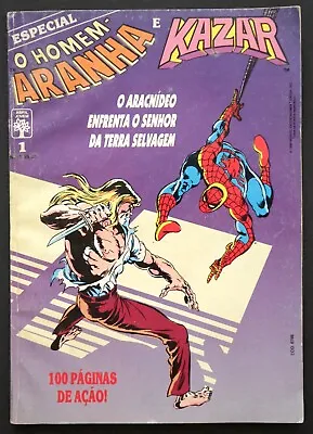 Buy Ka-Zar The Savage #25 Spider-man - 1990 Brazilian Variant #1 Marvel Comics • 3.97£