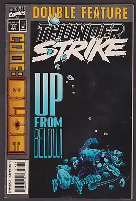 Buy Marvel Double Feature -Thunderstrike/Code Blue #14 VFN  (Flip Cover - 94 Series) • 3.65£
