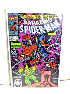 Buy The Amazing Spider-Man #334 Signed 1990 Erik Larsen Marvel  • 22.66£