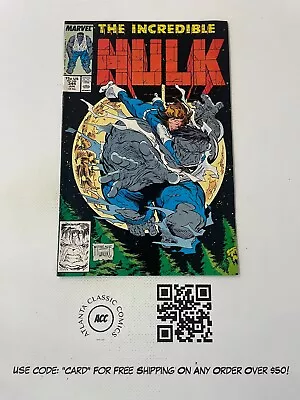 Buy Incredible Hulk # 344 NM- Marvel Comic Book Todd McFarlane Cover Grey 9 J226 • 36.37£