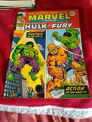 Buy The Mighty World Of Marvel Featuring The Incredible Hulk And Stg Fury #282 1978 • 6£