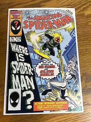 Buy Amazing Spider-Man 279 - FN/VF - 3rd App & 1st Cover Silver Sable - 1986 • 7.11£