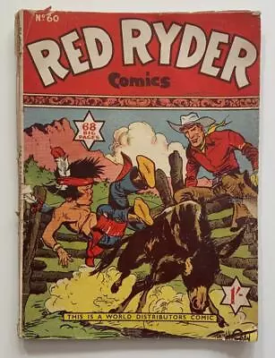 Buy Red Ryder Comics #60 (UK Reprint 1950's) GD+ Condition. • 9.95£