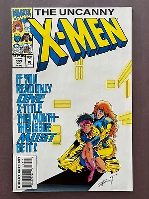 Buy Uncanny X-Men #303 (1993)  DEATH  OF ILLYANA (MAGIK) VF+ Range • 1.90£