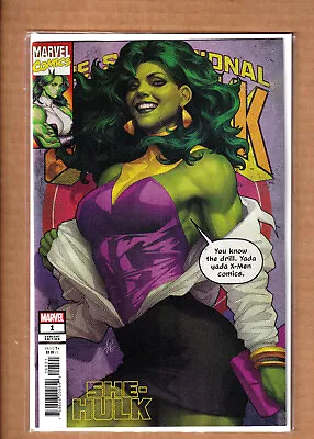 Buy She-Hulk #1 Artgerm Variant Marvel 2022 • 6.09£
