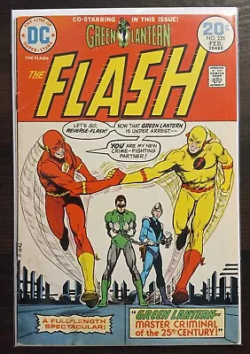 Buy THE FLASH Vol.25/No.225 - GREEN LANTERN - REVERSE FLASH - DC COMICS - 1974 • 15.06£