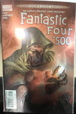 Buy Fantastic Four #500 - Director's Cut Foil VARIANT Marvel Comics 2003 HIGH GRADE • 4.76£