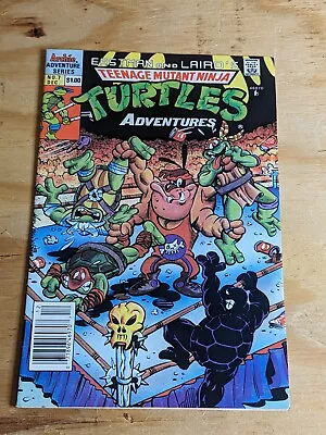 Buy Archie Adventure Series TEENAGE MUTANT NINJA TURTLES #7 TMNT Comic (1989) • 12.06£