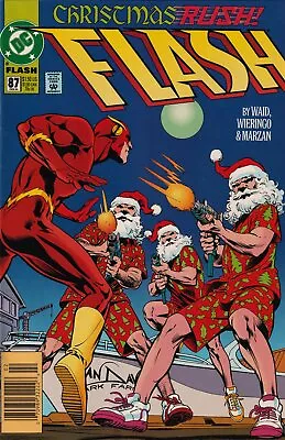 Buy Flash #87 Newsstand Cover (1987-2006) DC Comics • 8.87£