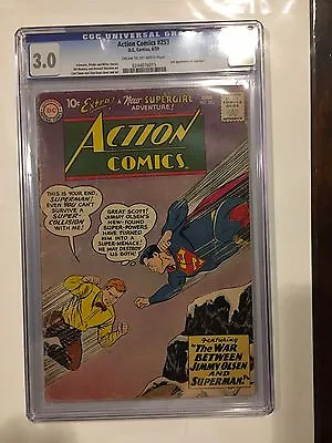 Buy Action Comics #253 Cgc 3.0 Second Appearance Of Supergirl • 276.60£