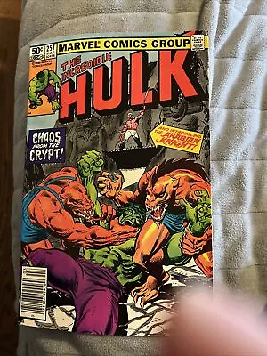 Buy The Incredible Hulk #257 Newsstand (1981 Marvel Comics) Bronze Age • 9.65£