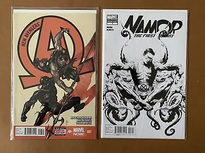 Buy New Avengers 7 Namor First Mutant 1 Variant Jae Lee • 27.65£