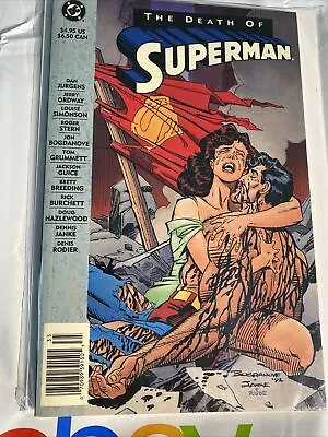 Buy The Death Of Superman DC Comics Trade Paperback - 1993 • 7.88£
