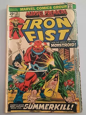 Buy Marvel Premiere Iron Fist #24 Sept 1975 • 19.79£