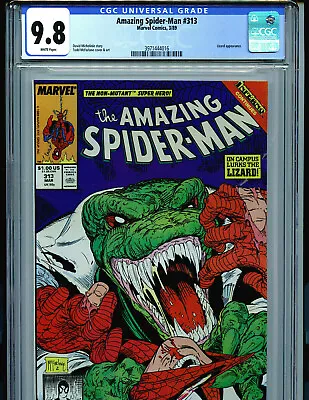 Buy Amazing Spider-man # 313 CGC 9.8 1989 Marvel Lizard McFarlane Amnricons K40 • 241.04£